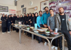 ترویج تغذیه سالم با مشارکت دانشجویان دوره بیست‌وپنجم بهورزی