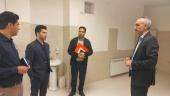 بازدید معاون بهداشت به همراه معاون اجرایی و فنی از مرکز نصرآباد در راستای مدیریت بحران