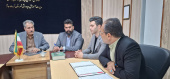 دیدار معاون بهداشت و معاون فنی معاونت با مدیر آموزش و پرورش شهرستان در راستای اجرای برنامه پزشکی خانواده و نظام ارجاع