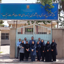 بازدید کارشناسان مرکز مدیریت شبکه وزارت بهداشت از مرکز آموزش بهورزی و بازآموزی برنامه‌های سلامت دانشکده علوم پزشکی تربت جام