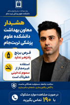 هشدار معاون بهداشت دانشکده علوم پزشکی تربت‌جام درباره خطرات «قرص برنج» و سموم تدخینی