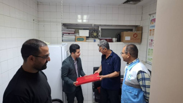 بازدید معاون بهداشت از واحد مراقبت و پیشگیری هاری دانشکده