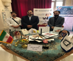 حضور اساتید و دانشجویان در غرفه EDC دانشکده در جشنواره شهید مطهری کلان منطقه ۹