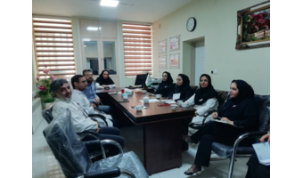 برگزاری کمیته انتقال خون در بیمارستان مهرمادر