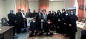 برگزاری مراسم بزرگداشت دومین سالگرد حاج قاسم سلیمانی در بیمارستان مهرمادر