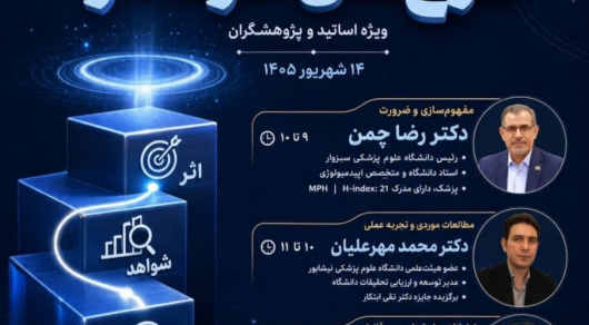 وبینار کشوری «طرح‌های اثرگذار، چرا و چگونه؟»