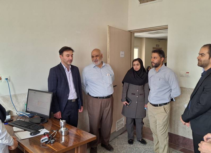 بازدید معاون توسعه دانشکده از شهرستان صالح آباد