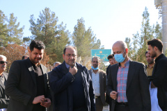 جلسه و بازدید دکتر رحیمی نماینده مجلس شورای اسلامی در دانشکده
