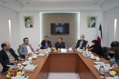 بازید دکتر عبادی معاون پرستاری وزیر بهداشت از دانشکده علوم پزشکی تربت جام