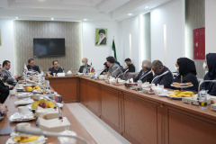 بازید دکتر عبادی معاون پرستاری وزیر بهداشت از دانشکده علوم پزشکی تربت جام