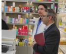 پایش وضعیت شیرخشک دارو خانه های شهرستان توسط کارشناسان معاونت غذا و دارو دانشکده