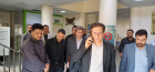 بازدید نماینده مجلس شورای اسلامی و فرماندار از بیمارستان شهدای صالح آباد
