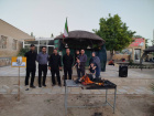 برپایی موکب حاج قاسم سلیمانی در مرکز آموزشی درمانی سجادیه