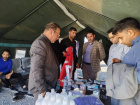 خدمت‌رسانی موکب حاج قاسم سلیمانی بیمارستان سجادیه تربت‌جام به زائران پیاده علی‌بن‌موسی‌الرضا(ع)