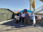 خدمت‌رسانی موکب حاج قاسم سلیمانی بیمارستان سجادیه تربت‌جام به زائران پیاده علی‌بن‌موسی‌الرضا(ع)