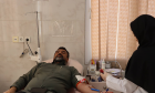 اهدای خون کارکنان دانشکده علوم پزشکی تربت جام بمناسبت گرامیداشت هفته دولت