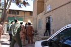 برگزاری مانور دفاع از مقر در دانشکده علوم پزشکی تربت جام به مناسبت هفته دولت