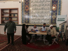 میز خدمت با حضور دکتر رحیمیان، معاونت توسعه و کارشناسان بهداشت دانشکده علوم پزشکی تربت جام