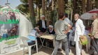 میز خدمت دانشکده علوم پزشکی تربت‌جام با حضور دکتر حامد محمدی، معاون آموزشی و پژوهشی و جمعی از کارشناسان بهداشت