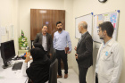 بازدید ریاست دانشکده علوم پزشکی تربت جام از روند راه‌اندازی دستگاه MRI