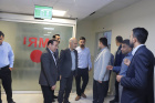 بازدید ریاست دانشکده علوم پزشکی تربت جام از روند راه‌اندازی دستگاه MRI