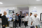 بازدید سرزده و شبانه ریاست دانشکده از بخش‌های درمانی بیمارستان سجادیه
