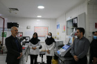 بازدید سرزده و شبانه ریاست دانشکده از بخش‌های درمانی بیمارستان سجادیه