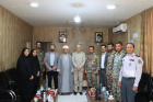 مدیران دانشکده علوم پزشکی تربت جام با پدافند هوایی منطقه دیدار کردند و از خدمات آنان تقدیر نمودند