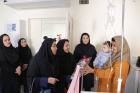 حضور مسئولین دانشکده علوم پزشکی تربت جام در بخش اطفال بیمارستان سجادیه به مناسبت هفته ملی کودک