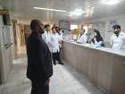 بازدید میدانی سرپرست مرکز آموزشی درمانی سجادیه از بخش های مختلف درمانی
