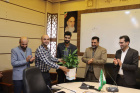 مراسم تکریم و معارفه مدیر امور مالی دانشکده