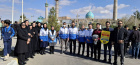 حضور پرشور خانواده ی بزرگ علوم پزشکی تربت جام  در راهپیمایی یوم ‌الله ۱۳ آبان