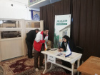 برگزاری میز خدمت دانشکده علوم پزشکی تربت‌جام در نماز جمعه، همزمان با مراسم استقبال از شهید گمنام