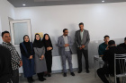 بازدید معاون فرهنگی دانشجویی و دیگر مسئولین دانشکده علوم پزشکی تربت‌جام از کافه‌تریا و قدردانی از مسئول کافه