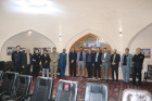 بازدید شبانه دکتر حبیبی از مجموعه مزار شیخ احمد جام