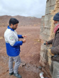 بازدید کارشناسان بهداشت حرفه‌ای و محیط از معدن باریت روستای شاه‌توت با هدف ارتقای ایمنی و بهداشت محیط کار