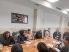 دیدار رئیس دانشکده علوم پزشکی با پرسنل ستادی معاونت درمان
