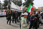 حضور پرشور خانواده بزرگ علوم پزشکی تربت‌جام در راهپیمایی روز جهانی قدس