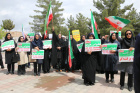 اجتماع باشکوه کادر سلامت تربت‌جام در محکومیت تجاوزات اخیر و تجدید میثاق با آرمان‌های انقلاب