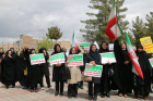 اجتماع باشکوه کادر سلامت تربت‌جام در محکومیت تجاوزات اخیر و تجدید میثاق با آرمان‌های انقلاب