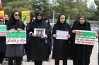 اجتماع باشکوه کادر سلامت تربت‌جام در محکومیت تجاوزات اخیر و تجدید میثاق با آرمان‌های انقلاب