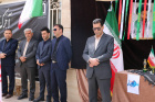 اجتماع باشکوه کادر سلامت تربت‌جام در محکومیت تجاوزات اخیر و تجدید میثاق با آرمان‌های انقلاب