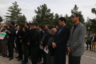 اجتماع باشکوه کادر سلامت تربت‌جام در محکومیت تجاوزات اخیر و تجدید میثاق با آرمان‌های انقلاب