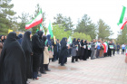 اجتماع باشکوه کادر سلامت تربت‌جام در محکومیت تجاوزات اخیر و تجدید میثاق با آرمان‌های انقلاب