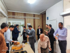 برپایی ایستگاه پذیرایی صمیمانه در دانشکده علوم پزشکی تربت‌جام