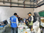 برپایی قرارگاه جهادی امام خامنه‌ای شهید بسیج جامعه پزشکی تربت جام در حرم مطهر رضوی