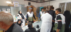 برپایی قرارگاه جهادی امام خامنه‌ای شهید بسیج جامعه پزشکی تربت جام در حرم مطهر رضوی