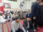 حضور رئیس دانشکده علوم پزشکی تربت‌جام در مراسم بزرگداشت سومین شب خاکسپاری رهبر شهید انقلاب در روستای یادگار