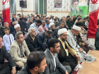 حضور رئیس دانشکده علوم پزشکی تربت‌جام در مراسم بزرگداشت سومین شب خاکسپاری رهبر شهید انقلاب در روستای یادگار