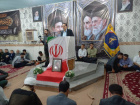 حضور رئیس دانشکده علوم پزشکی تربت‌جام در مراسم بزرگداشت سومین شب خاکسپاری رهبر شهید انقلاب در روستای یادگار